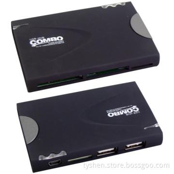 USB 2.0 Combo Card Reader